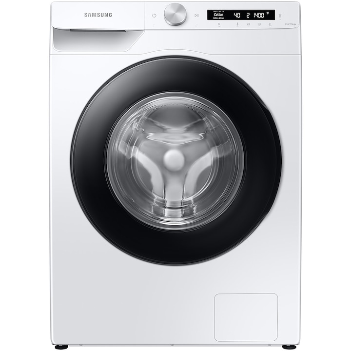 Reducere  RESIGILAT: Masina de spalat rufe Samsung WW80T534DAWAS7, 8 kg, 1400 rpm, Clasa A, Motor Digital Inverter, Eco Bubble, Auto Dispenser, Steam Wash, WiFi Smart Things, AI Control, Alb