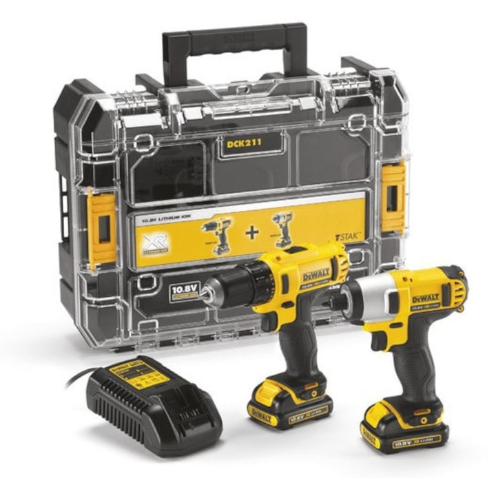 Reducere  RESIGILAT: Masina de gaurit, DeWALT, 1500 rpm, 180 W, Galben/Negru