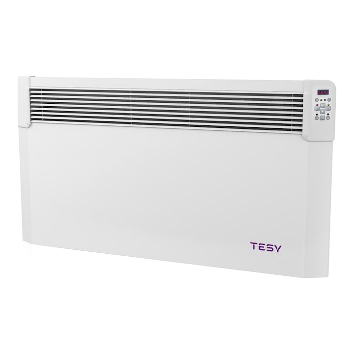 Reducere  RESIGILAT: Convector de perete TESY CONVECO CN04200 EIS, 2000 W, Control electronic, sleep mode, design slim, alb