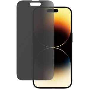 Reducere  RESIGILAT: Folie de protectie PanzerGlass din sticla pentru Apple iPhone 14 Pro, Privacy