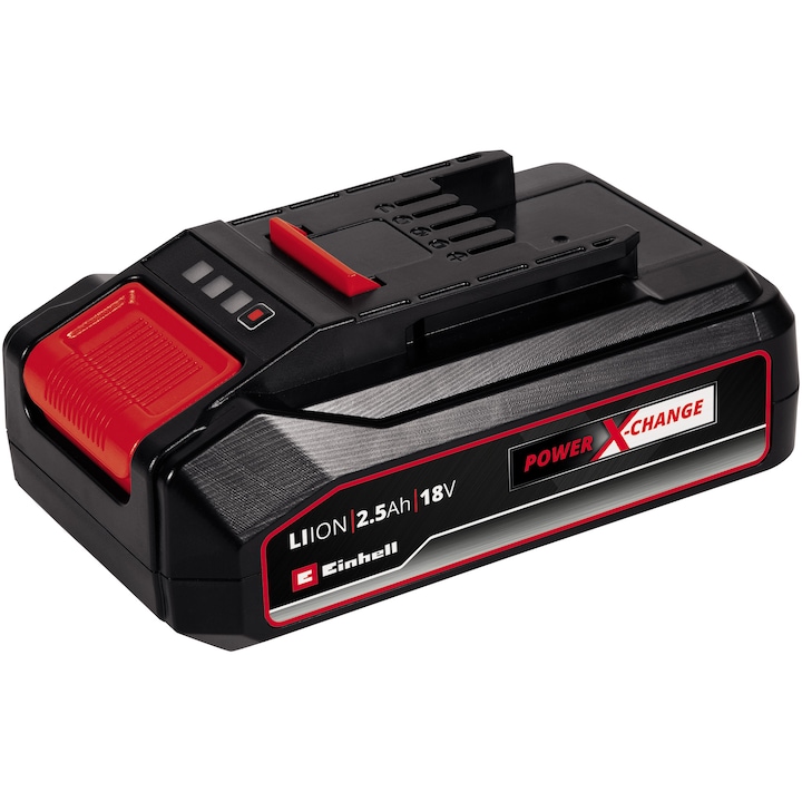 Reducere  RESIGILAT: Acumulator 18 V 2.5 Ah Einhell Power-X-Change, 2.5 Ah Li-Ion, 18V,compatibil cu tehnologia PXC