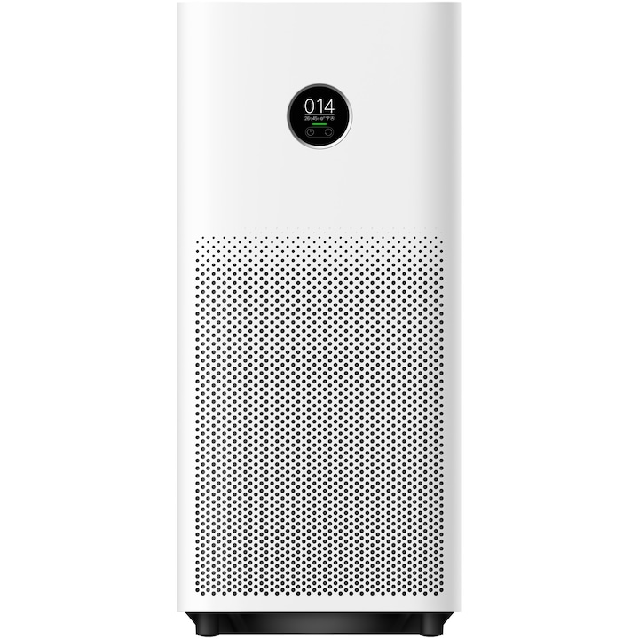 Reducere  RESIGILAT: Purificator de aer Xiaomi Smart Air Purifier 4 EU, PCARD 400 m3/h, MI Home, Display OLED, Mod Noapte, acoperire 28-48 m2, BHR5096GL, Alb