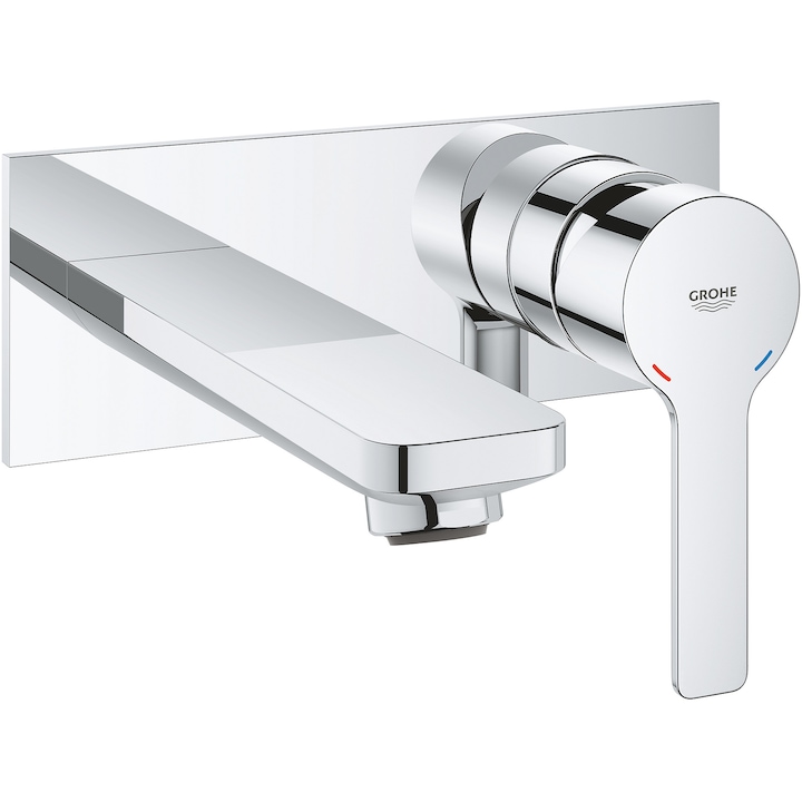 Reducere  RESIGILAT: Baterie lavoar Grohe Lineare 19409001, montare pe perete, necesita set fixare, monocomanda, 149 mm, crom