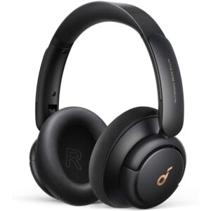 Reducere  RESIGILAT: Casti Wireless Bluetooth Over-Ear Anker Soundcore Life Tune, Hybrid Active Noise Cancelling, Deep Bass, MultiPoint, Negru