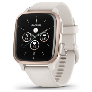 Reducere  RESIGILAT: Smartwatch Garmin Venu Sq 2, Music Edition, Ivory/Peach Gold