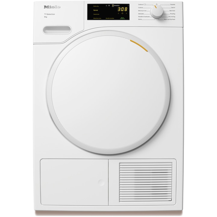 Reducere  RESIGILAT: Uscator de rufe Miele TSC 223 WP, Pompa de caldura, 8 kg, Clasa A++, FragranceDos, PerfectDry, Softcare drum, Alb