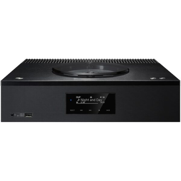 Reducere  RESIGILAT: Receiver Technics SA-C100EG-K, Amplificator digital, CD, Chromecast built-in, AirPlay 2, Bluetooth(r), 2×50 W, Negru