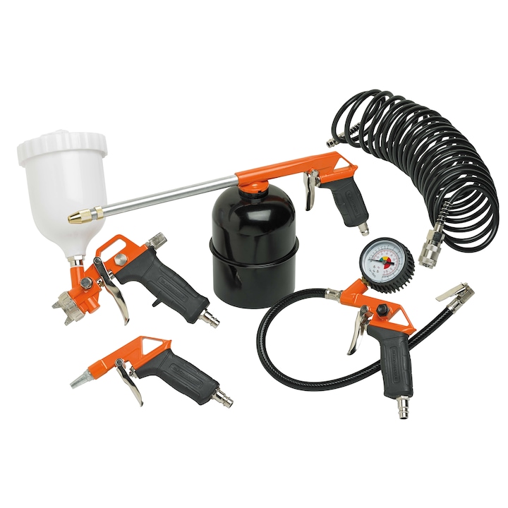 Reducere  RESIGILAT: KIT 5 piese accesorii compresor Black & Decker