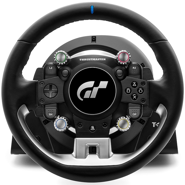 Reducere  RESIGILAT: Pachet Thrustmaster T-GT II Pack GT Wheel+Base (fara pedale) pentru PlayStation 5, PlayStation 4, PC