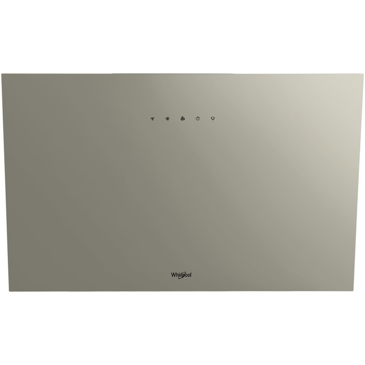 Reducere  RESIGILAT: Hota incorporabila decorativa Whirlpool WHVP 62F LT SD, Capacitate absorbtie 650 m3/h, Clasa A, 4 trepte de viteza, Booster, 1 motor, Control touch, Temporizator, 60 cm, Argintiu