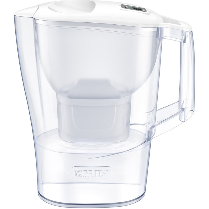 Reducere  RESIGILAT: Starter pack cana filtranta Brita Aluna, 2.4L, alba + 3 filtre Maxtra PRO