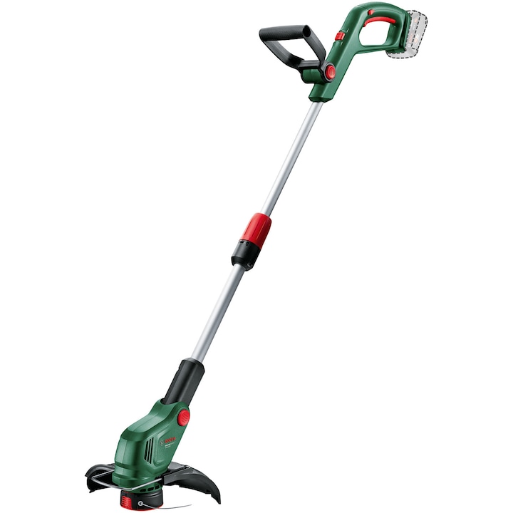 Reducere  RESIGILAT: Trimmer de tuns gazon/iarba pe acumulator Bosch UniversalGrassCut 18V-26-500, 18 V, 26 cm diametru lucru, 1.6 mm grosime fir, protectie plante, fara acumulator si incarcator in setul de livrare