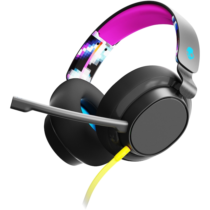 Reducere  RESIGILAT: Casti Gaming Skullcandy, Slyr Multi Player Wired, Black