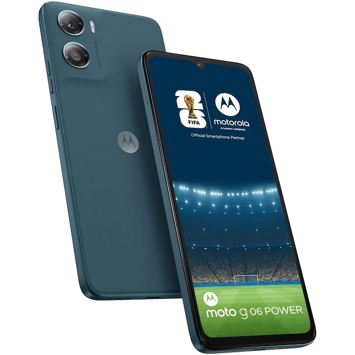 Telefon Mobil Motorola G06 Power Dual Sim 256Gb 4Gb Ram Tapestry Rsgemag6329348X Pba00002Ro