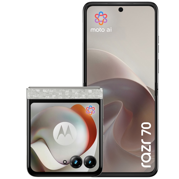 Telefon Mobil Motorola Razr 70 256Gb 8Gb Ram 5G Pantone Bright White Rsgemag6282984X Pbb60008Pl