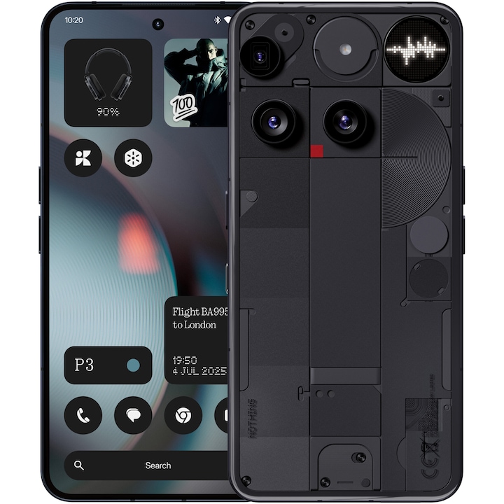 Telefon Mobil Nothing Phone 3 256Gb 12Gb Ram 5G Black Rsgemag6359431X A10000022