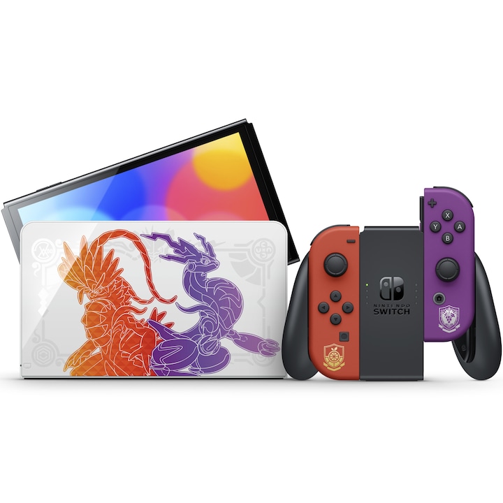 Consola Nintendo Switch Oled Pokemon Scarlet Violet Edition Rsgemag6343105X Con Nsw 0074