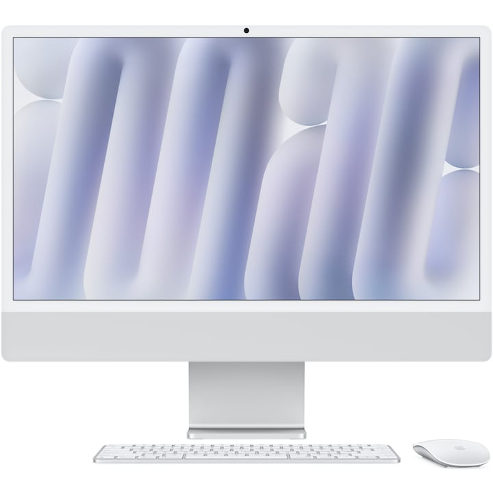 Sistem Desktop Pc Imac 24 Cu Procesor Apple M4 10 Nuclee Cpu And 10 Nuclee Gpu 24 Retina 4 5K 24Gb 1Tb Ssd Silver Rsgemag6184607X Z1K1000Z5