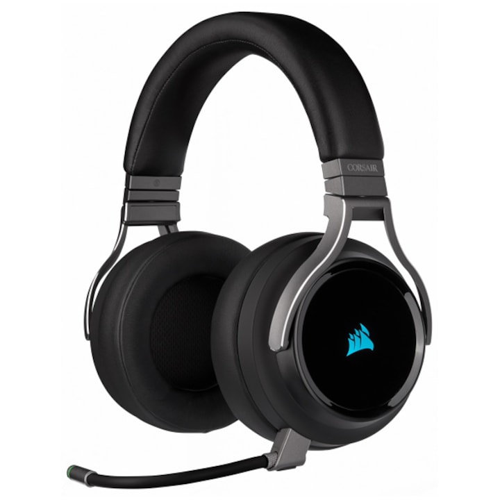 Casti Gaming Corsair Virtuoso Iluminare Rgb Wireless Carbon Rsgemag5943363X Ca 9011185 Eu