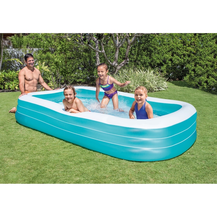 Piscina Gonflabila Pentru Familie Dreptunghiulara Intex 305X183X56Cm Pg D I03 Rsgemag6342309X 6941057458847