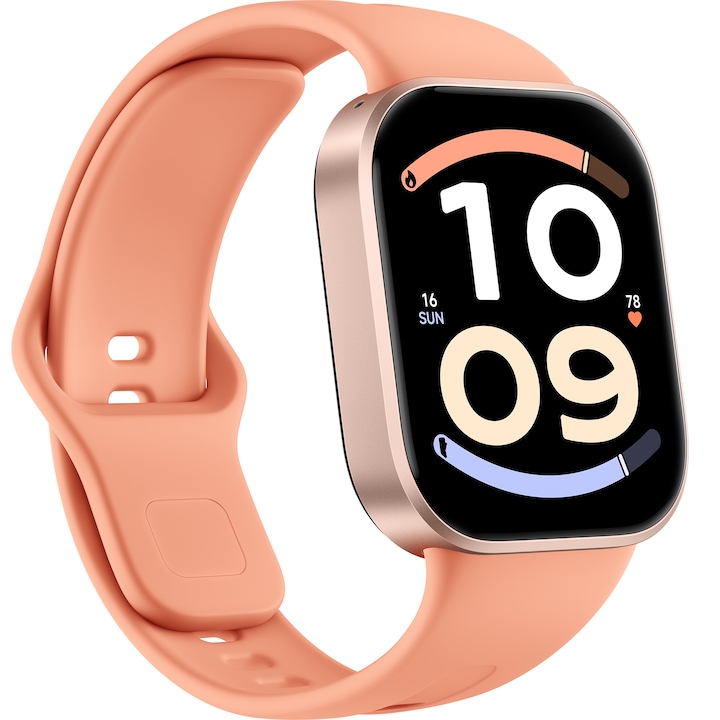 Smartwatch Xiaomi Redmi Watch 6 Active Amoled 1 85 Bluetooth Monitorizare Ritm Cardiac Spo2 Sunset Orange Rsgemag6401811X Bhr09Cygl
