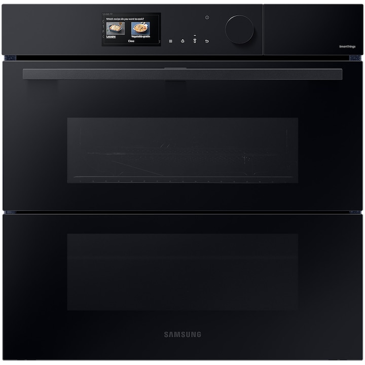 Cuptor Incorporabil Samsung Nv7B6799Jak U2 Electric 76 L Autocuratare Pirolitica Dual Cook Steam Ai Pro Cooking Camera Dual Cook Flex Wifi Negru Rsgemag6390172X Nv7B6799Jak U2