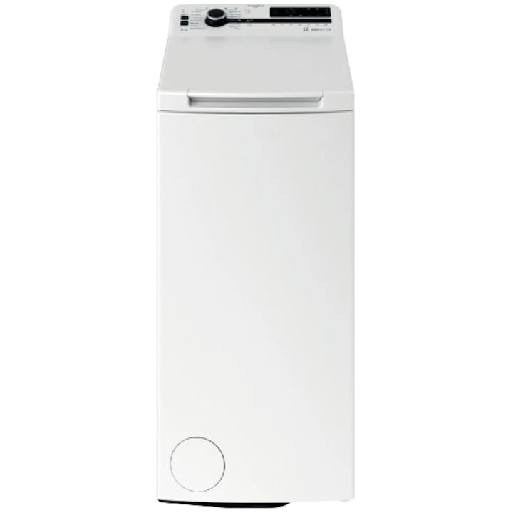 Masina De Spalat Rufe Cu Incarcare Verticala Whirlpool Tdlrbx6252Bseu 6 Kg 1200 Rpm Tehnologia Al 6Lea Simt Clasa B Motor Inverter Zen Display Digital Alb Rsgemag6373101X Tdlrbx6252Bseu