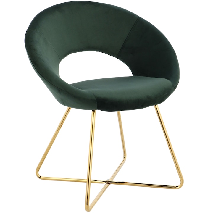 Fotoliu Scaun Accent Kring Blues Catifea Verde Rsgemag6366404X 5949129027244