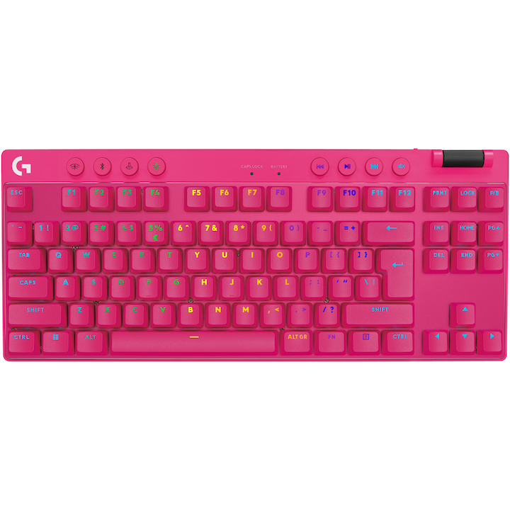 Tastatura Gaming Logitech G Pro X Tkl Lightspeed Magenta Rsgemag6315698X 920 012159