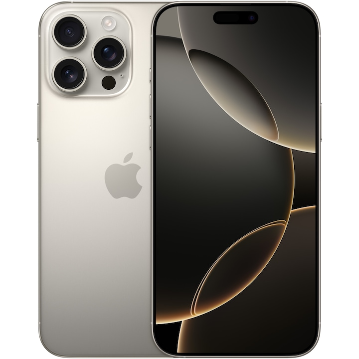 Telefon Mobil Apple Iphone 16 Pro Max 512Gb 5G Natural Titanium Rsgemag6216591X Myx33Zd A