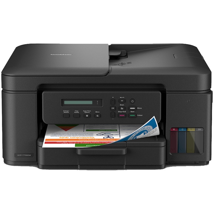 Multifunctional Inkjet Color Ciss Brother Dcp T730Dw A4 Duplex Adf Wireless 27 Ppm Rsgemag6408785X Dcpt730Dwyj1