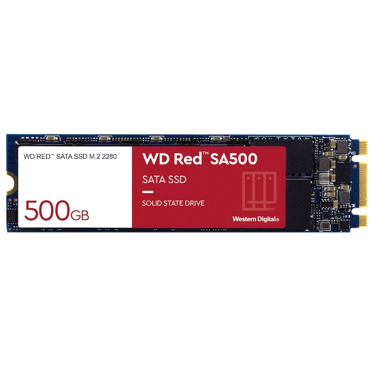 Solid State Drive Ssd Wd Redtm Sa500 Nas 500Gb Sata Iii M 2 Rsgemag6402854X Wds500G1R0B
