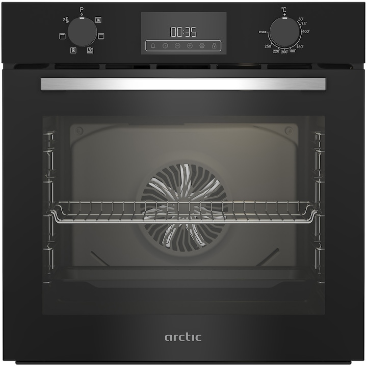 Cuptor Incorporabil Arctic Arvi1130Bc Electric 71 L Autocuratare Catalitica Timer Curatare Cu Abur Touch Knob Control Clasa A Negru Rsgemag6374814X Arvi1130Bc