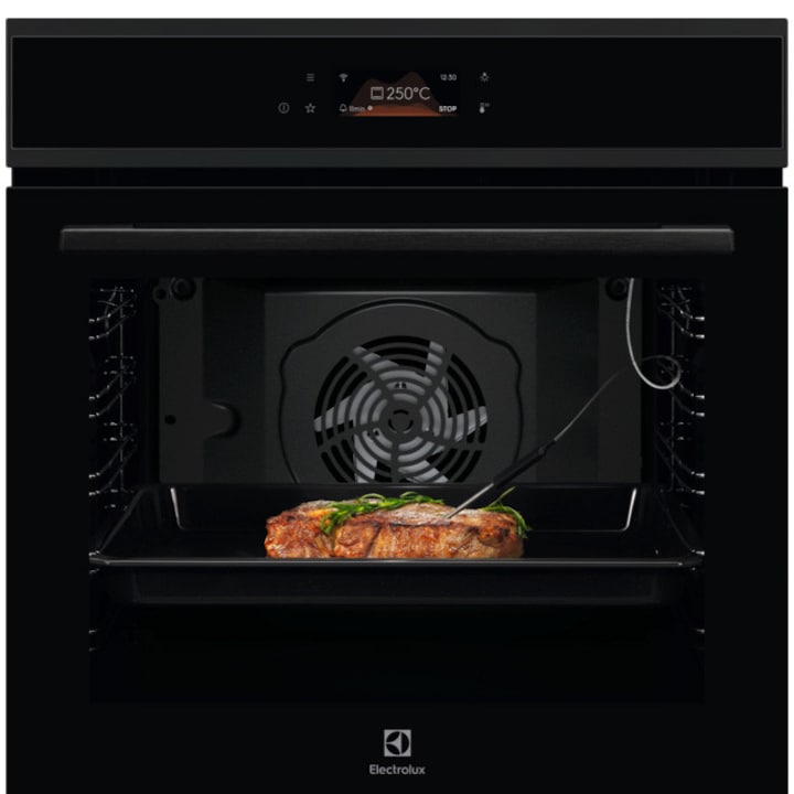 Cuptor Incorporabil Electrolux Eoe8P39H 72 L 171 De Programe Predefinite Afisaj Digital Autocuratare Pirolitica 3 Moduri Usa Cu 3 Straturi De Geam Grill Senzor Gatire Convectie Clasa Energetica A Stic