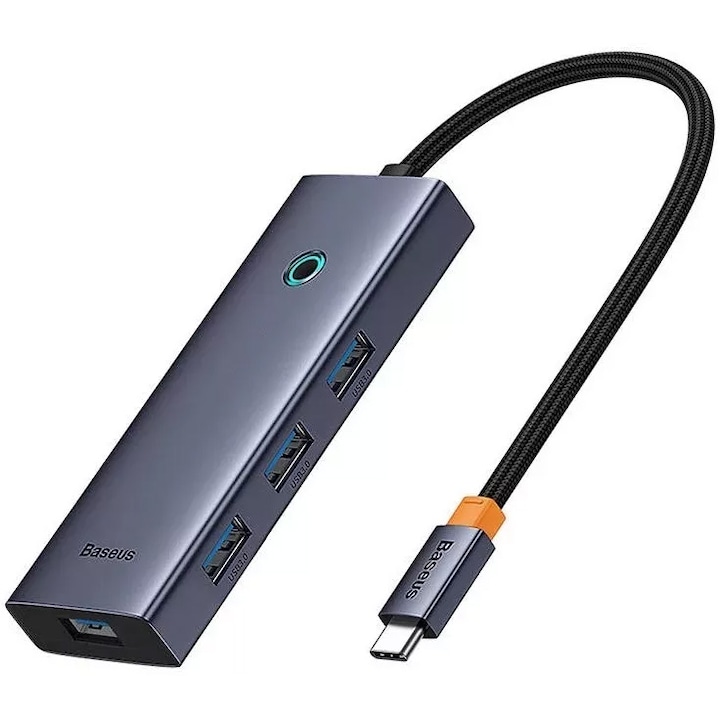 Hub Baseus Ultrajoy Series 6 Porturi Docking Station Usb C Gri Rsgemag6377839X B00052807813 01