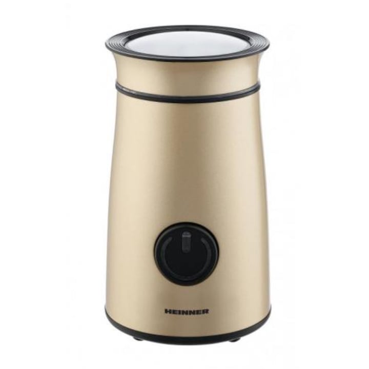 Rasnita Electrica Heinner Hcg 150Ixgd 150 W 50G Carcasa Inox Auriu Rsgemag6403828X Hcg 150Ixgd