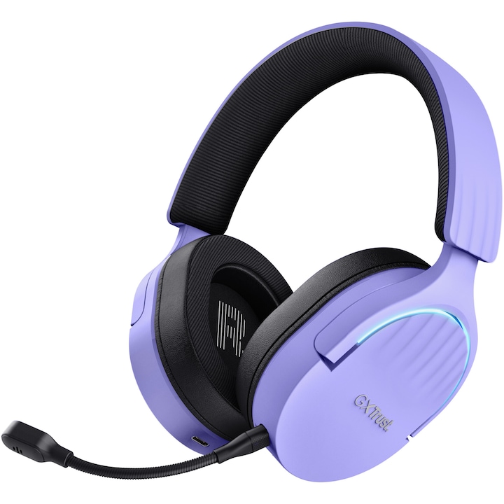 Casti Gaming Wireless Trust Gxt491 Fayzo Headset 7 1 Usb Surround Sound Rgb Autonomie Pana La 22 De Ore Noise Cancelling Microfon Compatibil Laptop Ps5 Ps4 Mov Rsgemag6397680X 25305Trust