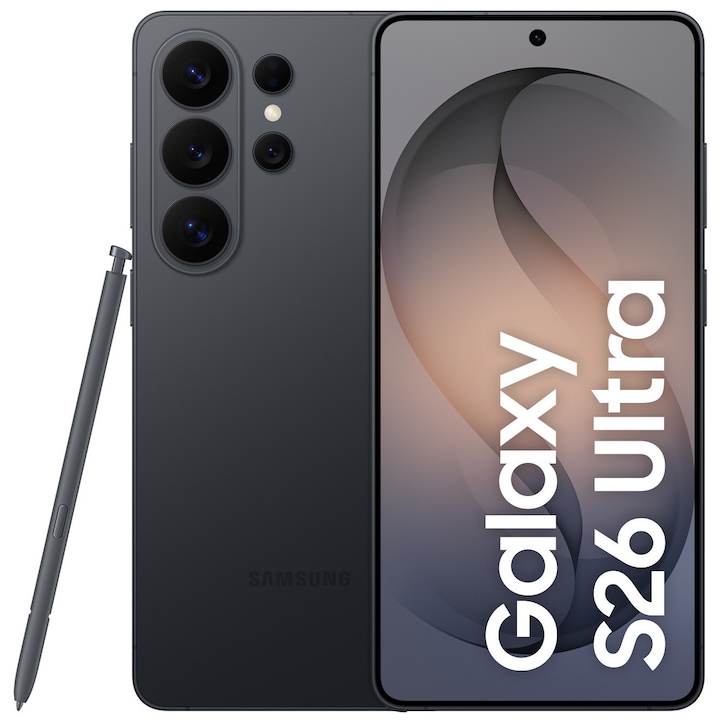 Telefon Mobil Samsung Galaxy S26 Ultra Dual Sim 12Gb Ram 256Gb 5G Black Rsgemag6412151X Sm S948Bzkdeue