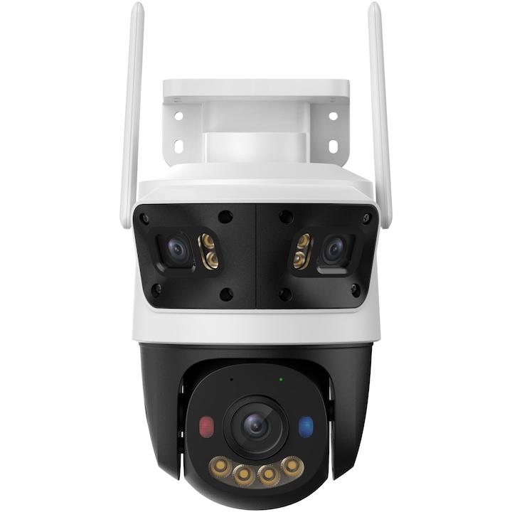 Camera De Supraveghere Wireless Imou Cruiser Triple Ipc S7Up 11M0Wed Cu Pan Tilt 360 Grade 5 3 3Mp 2304X1296 8X Digital Zoom Smart Color Night Vision Smart Detection Smart Tracking Aor Mode Algo Play