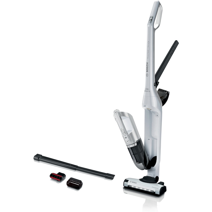 Aspirator Vertical Cu Acumulator Bosch Bbh3All28 Flexxo Gen2 Seria 4 28Vmax Capacitate Colectare 0 4 L 9 31 Kwh An Nivel De Zgomot 82Db Perie Allfloor Pentru Curatarea Tuturor Tipurilor De Pardoseli A
