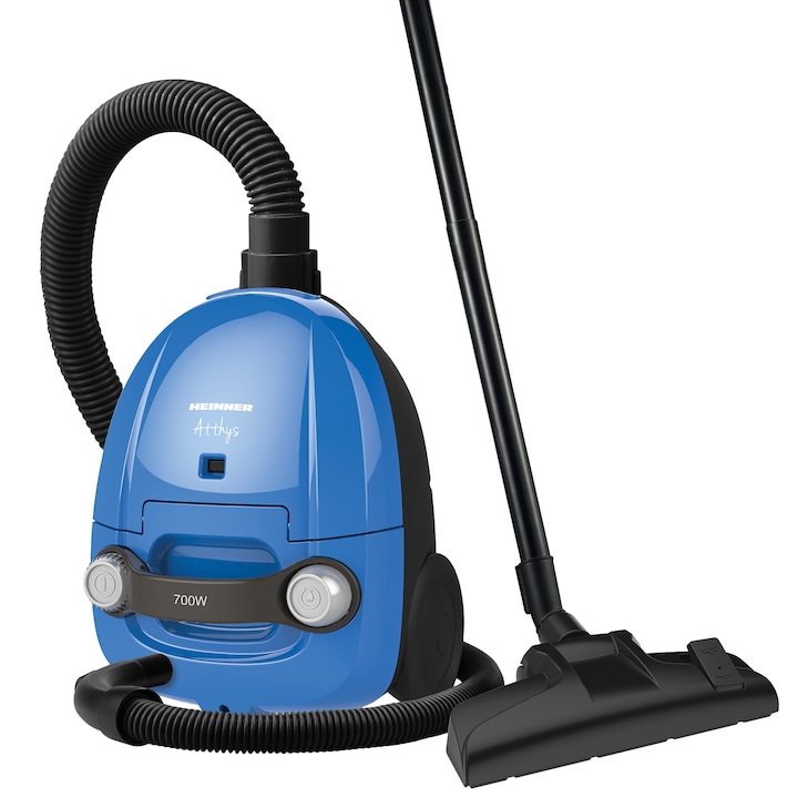 Aspirator Cu Sac Heinner Hvc M700Bl 700 W Sac Hartie 1 5 L Tub Plastic Albastru Rsgemag6383667X Hvc M700Bl