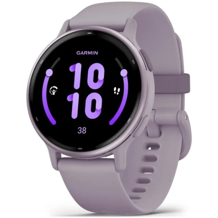 Smartwatch Garmin Vivoactive 5 42Mm Gps Wi Fi Android Ios Curea Silicon Metallic Orchid Orchid Rsgemag5798427X 010 02862 13