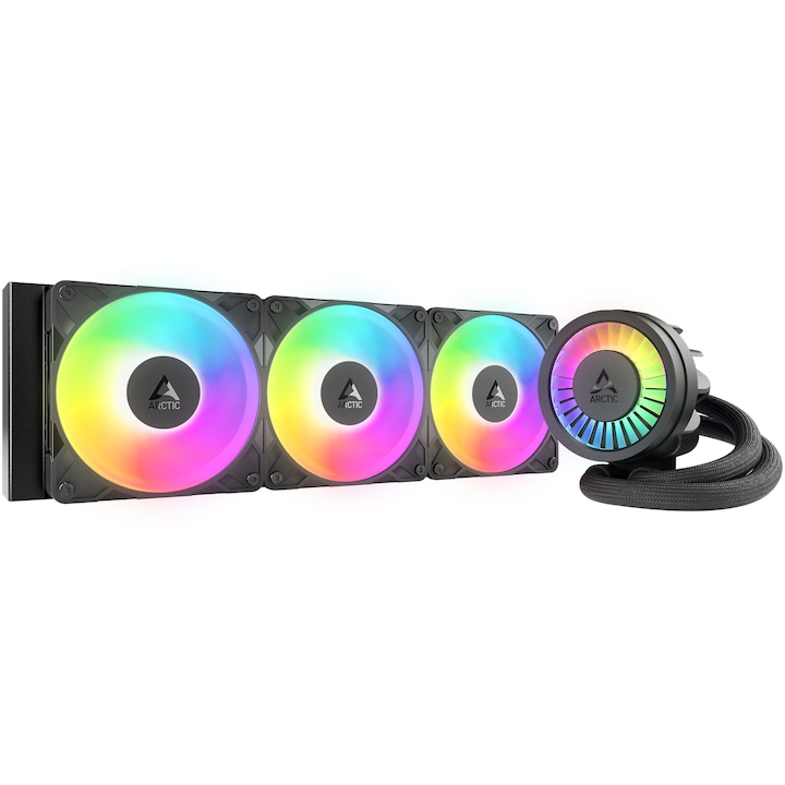 Cooler Arctic Liquid Freezer Iii Pro 360 A Rgb Racire Cu Lichid Aio 360Mm Intel Amd Negru Rsgemag6287755X Acfre00184A