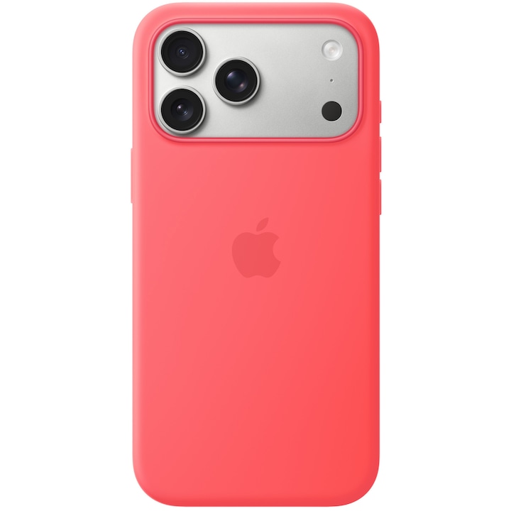 Husa De Protectie Apple Silicone Case With Magsafe Pentru Iphone 17 Pro Max Bright Guava Rsgemag6248938X Mhw64Zm A