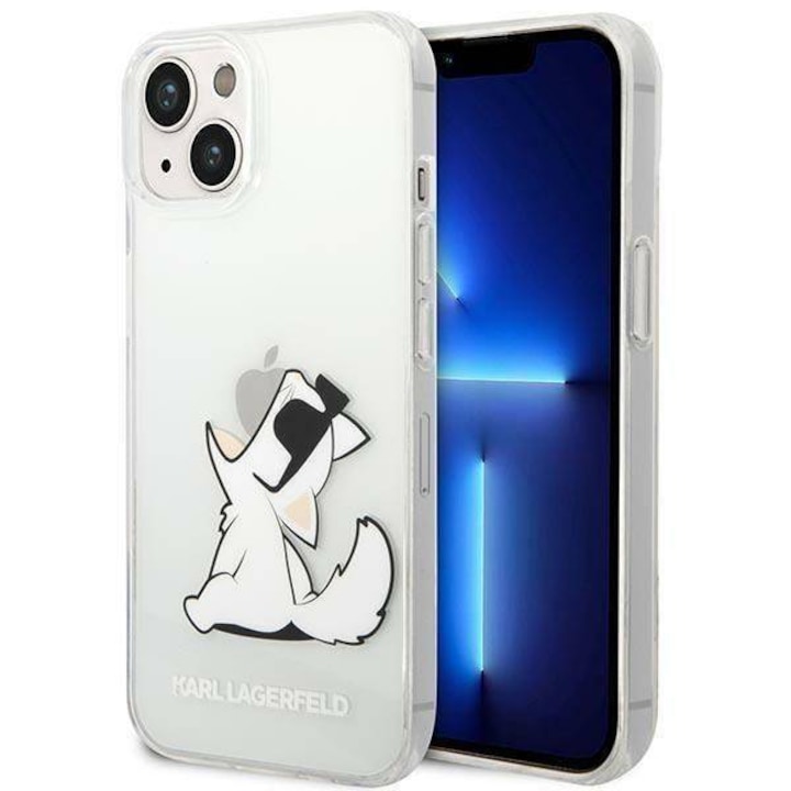 Husa De Protectie Choupette Eat Karl Lagerfeld Pc Tpu Pentru Iphone 14 Plus Transparent Rsgemag6297180X 3666339086497