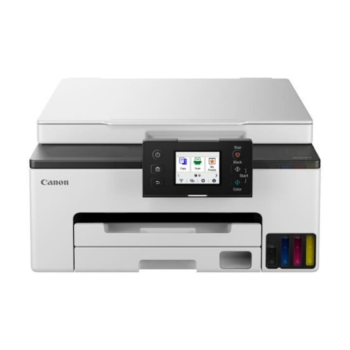 Multifunctional Inkjet Color Ciss Canon Maxify Gx1040 A4 15Ipm Mono 10Ipm Color Lcd Usb Wi Fi Ethernet Alb Rsgemag6367645X 6169C007Aa