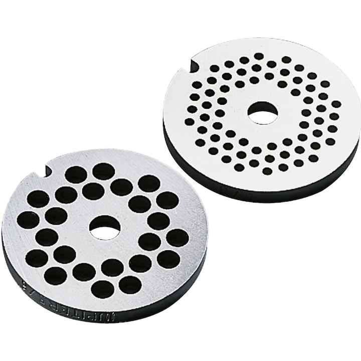 Set Discuri Site Perforate Pentru Masina De Tocat Carne Compatibil Cu Robotii De Bucatarie Mum4 Bosch Si Mum5 Bosch Rsgemag6388995X Muz45Ls2