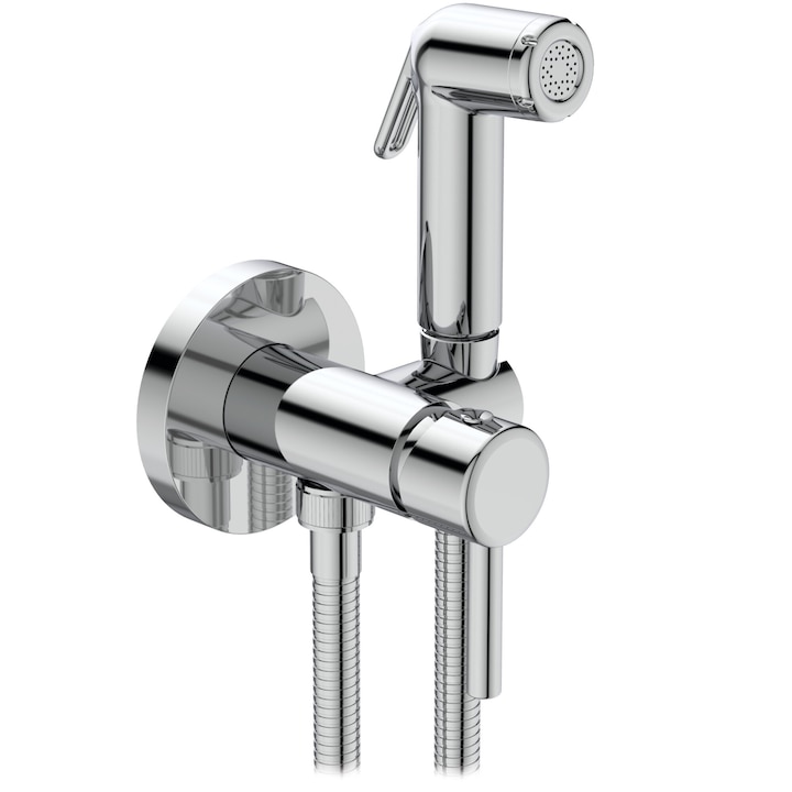 Set Dus Igiena Intima Ideal Standard Ideal Spray Bd130Aa Baterie Monocomanda Cartus Ceramic Para Dus Suport Dus Furtun Dus 1500 Mm Crom Lucios Rsgemag6373665X Bd130Aa