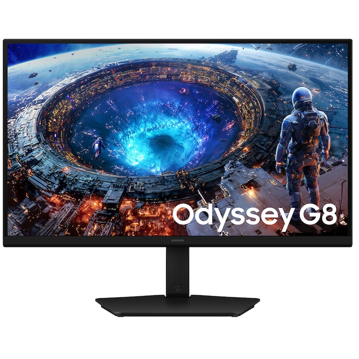 Monitor Gaming Samsung Odyssey G8 G80Hf Ls27Hg806Efxen 27 Dual Mode 5K 5120 2880 180Hz Fast Ips Qhd 2560 1440 360Hz 1Ms Gtg Hdr10 Gaming Amd Freesync Premium G Sync Compatible 2 Hdmi 2 1 Dp 2 1 Usb Hu