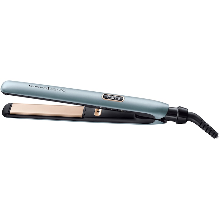 Placa De Indreptat Parul Remington Shine Therapy Pro S9300 230 C Invelis Ceramic Superior Cu Ulei De Argan Marocan Functie Turbo Boost Rsgemag6381072X S9300